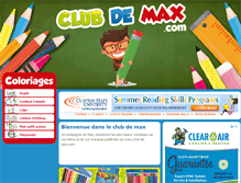 Tablet Screenshot of club-de-max.com